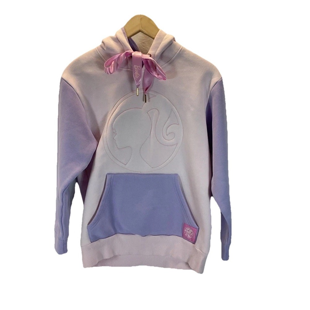 BARBIE‎ THE MOVIE - TRUCK TOUR 2023 - HOODIE - SIZE MD NEW Pink Purple 3D